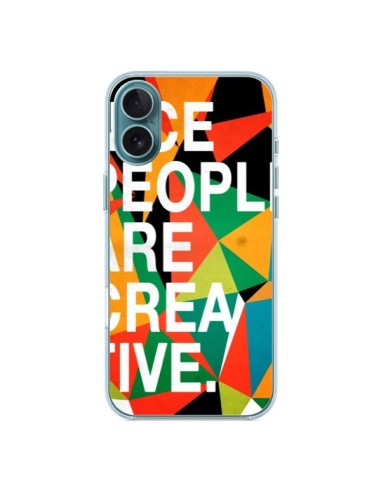 Coque iPhone 16 Plus Nice people are creative art - Danny Ivan