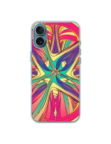 Coque iPhone 16 Plus Veins Veines Azteque Vagues - Danny Ivan