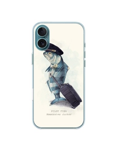 Coque iPhone 16 Plus The Pilot Fish Poisson Pilote - Eric Fan