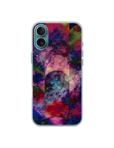 Coque iPhone 16 Plus Abstract Galaxy Azteque - Eleaxart