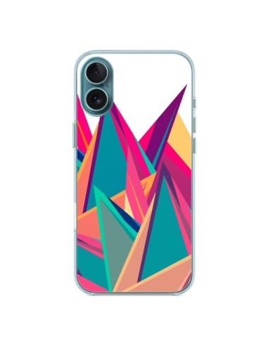 Coque iPhone 16 Plus Triangles Intensive Pic Azteque - Eleaxart