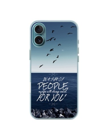 Coque iPhone 16 Plus Sea Mer Plage - Eleaxart