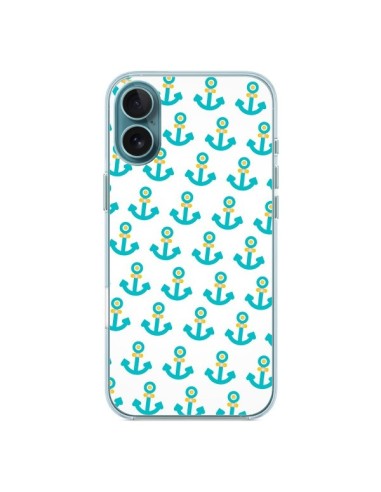 Coque iPhone 16 Plus Ancre Anclas - Eleaxart