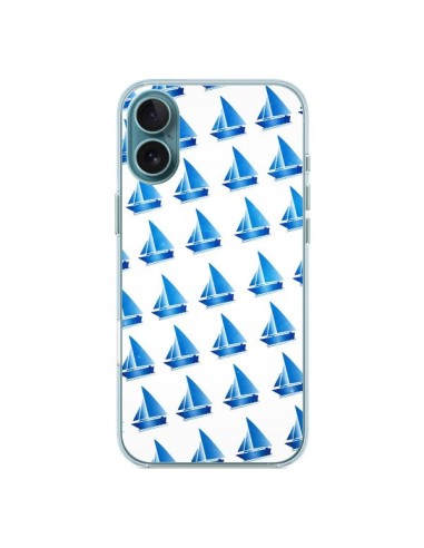 Coque iPhone 16 Plus Bateau Voilier Barquitos - Eleaxart