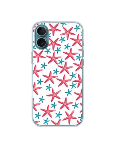 Coque iPhone 16 Plus Etoiles de mer Estrellitas - Eleaxart