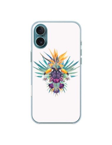 Coque iPhone 16 Plus Exotic Toucans Summer Ete - Eleaxart