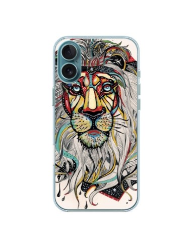 Coque iPhone 16 Plus Lion Leo - Felicia Atanasiu