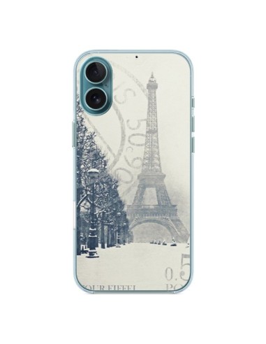 Coque iPhone 16 Plus Tour Eiffel - Irene Sneddon