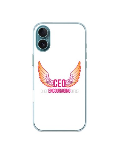 iPhone 16 Plus Case CEO Chief Encouraging Officer Pink - Shop Gasoline