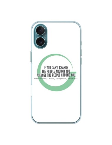 Coque iPhone 16 Plus Peter Shankman, Changing People - Shop Gasoline