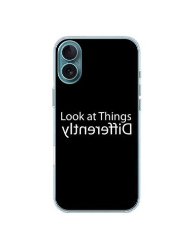 Cover iPhone 16 Plus Look at Different Things Bianco - Shop Gasoline