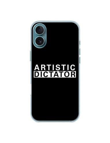 Coque iPhone 16 Plus Artistic Dictator White - Shop Gasoline