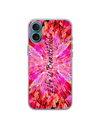 Coque iPhone 16 Plus Life is Beautiful - Ebi Emporium