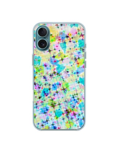 Coque iPhone 16 Plus Stars Etoiles Bleues - Ebi Emporium