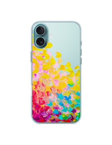 Cover iPhone 16 Plus Creation in Colore Giallo Trasparente - Ebi Emporium