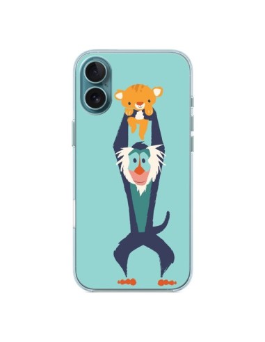 Coque iPhone 16 Plus Futur Roi Lion King Rafiki - Jay Fleck