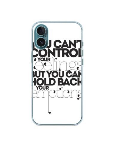 Coque iPhone 16 Plus Feelings Sentiments Emotions - Javier Martinez