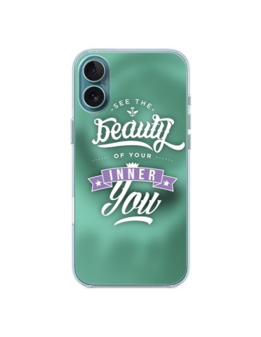 Coque iPhone 16 Plus Beauty Vert - Javier Martinez