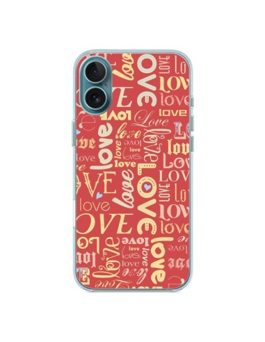 Coque iPhone 16 Plus Love World - Javier Martinez