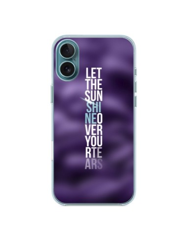 Coque iPhone 16 Plus Sunshine Violet - Javier Martinez