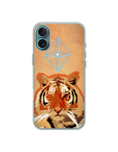 Coque iPhone 16 Plus Tigre Tiger Spirit - Jonathan Perez