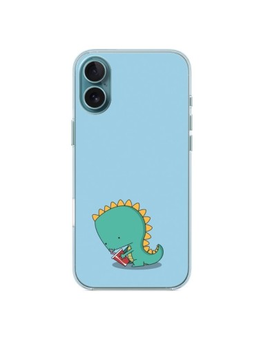 Coque iPhone 16 Plus Dino le Dinosaure - Jonathan Perez