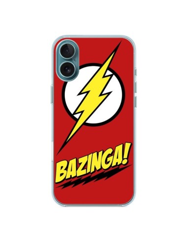 Coque iPhone 16 Plus Bazinga Sheldon The Big Bang Theory - Jonathan Perez