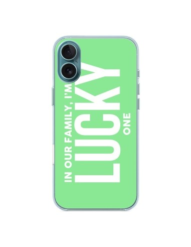 Cover iPhone 16 Plus In our family i'm the Lucky one - Jonathan Perez