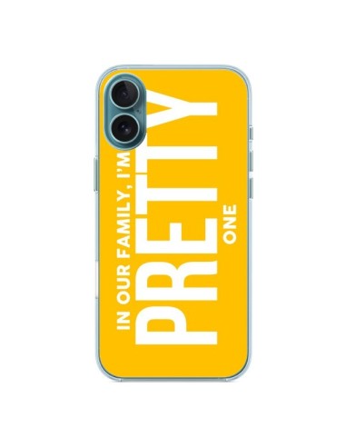 Cover iPhone 16 Plus In our family i'm the Pretty one - Jonathan Perez