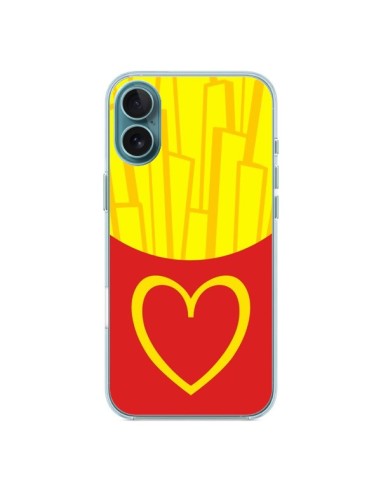 Coque iPhone 16 Plus Frites McDo - Jonathan Perez