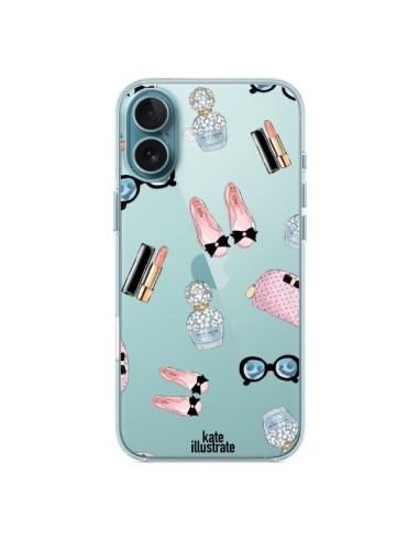 Coque iPhone 16 Plus Essential Beautiful Belle Essentiel Transparente - kateillustrate