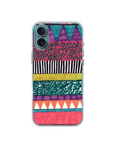 Coque iPhone 16 Plus Azteque Dessin - Kris Tate