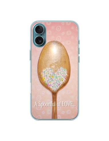 Coque iPhone 16 Plus Cuillère Love - Lisa Argyropoulos