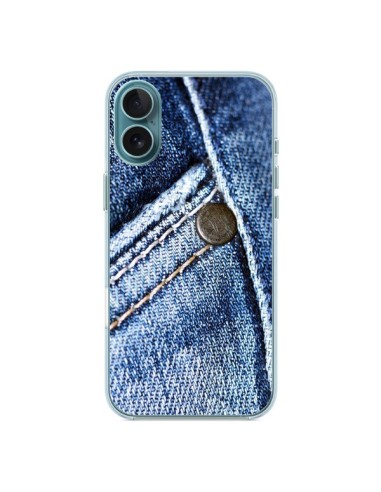 Coque iPhone 16 Plus  Jean Vintage - Laetitia