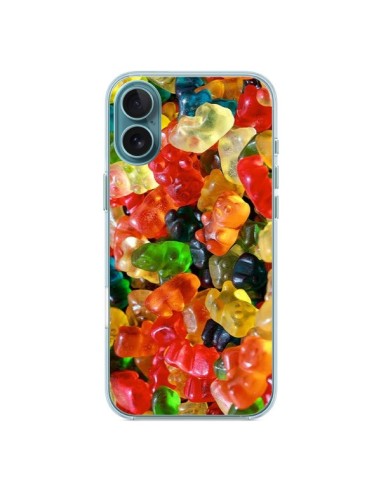 Coque iPhone 16 Plus Bonbon Ourson Candy - Laetitia