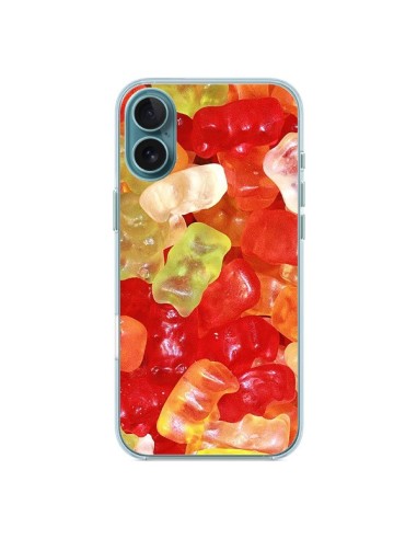 Coque iPhone 16 Plus Bonbon Ourson Multicolore Candy - Laetitia