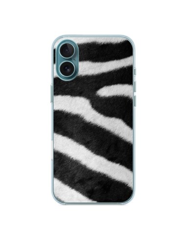 Coque iPhone 16 Plus Zebre Zebra - Laetitia