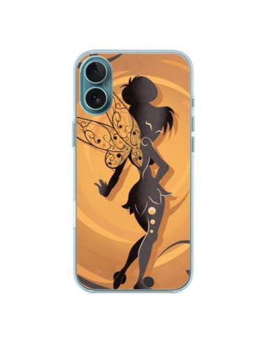 Coque iPhone 16 Plus Fée Clochette Fairy Peter Pan  - LouJah