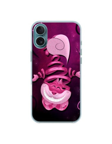 Coque iPhone 16 Plus Chat du Cheshire Ribbon Cat - LouJah