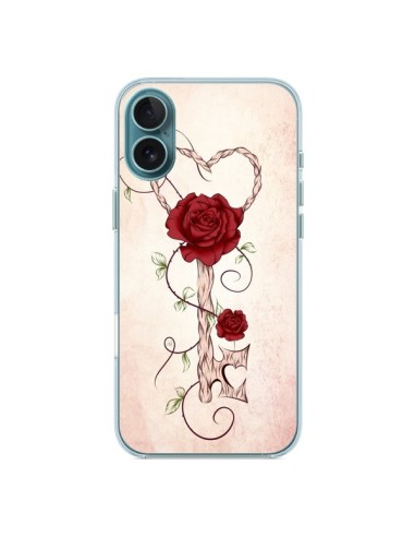 Coque iPhone 16 Plus Key of Love Clef Amour - LouJah