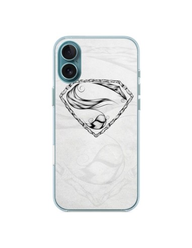 Coque iPhone 16 Plus Super Feather Plume Heroe Heros - LouJah