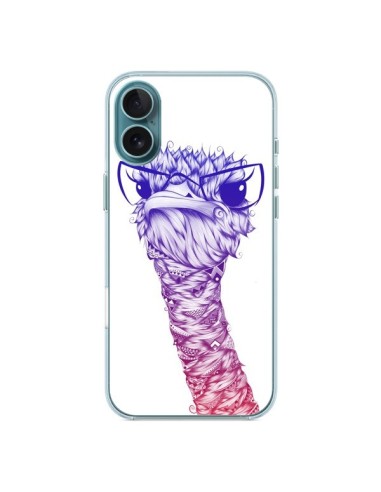 Cover iPhone 16 Plus Struzzo Colorato - LouJah