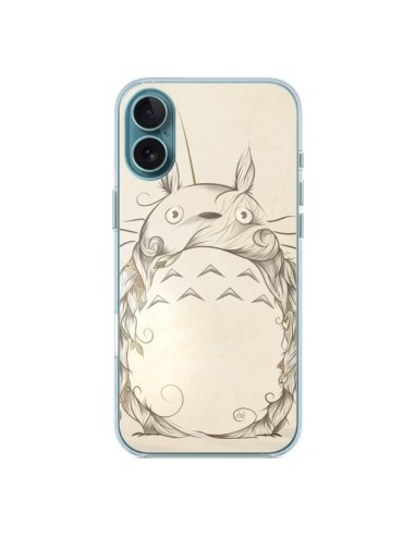 Coque iPhone 16 Plus Poetic Creature Totoro Manga - LouJah