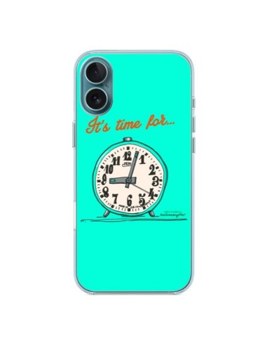 Coque iPhone 16 Plus It's time for - Leellouebrigitte