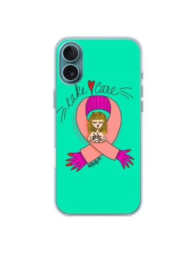 Coque iPhone 16 Plus Take care Maman Fête des Mères - Leellouebrigitte