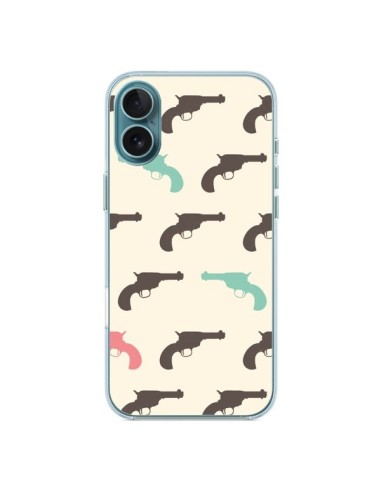 Coque iPhone 16 Plus Gun Pistolet - Leandro Pita