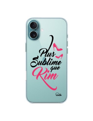 Coque iPhone 16 Plus Plus sublime que Kim Transparente - Lolo Santo