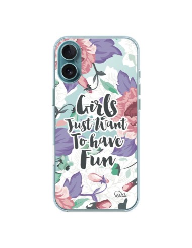 Coque iPhone 16 Plus Girls Fun Transparente - Lolo Santo