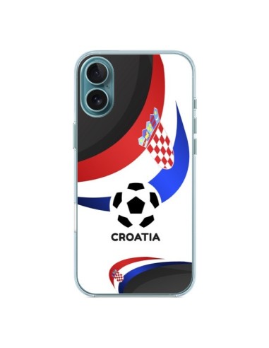 Coque iPhone 16 Plus Equipe Croatie Football - Madotta