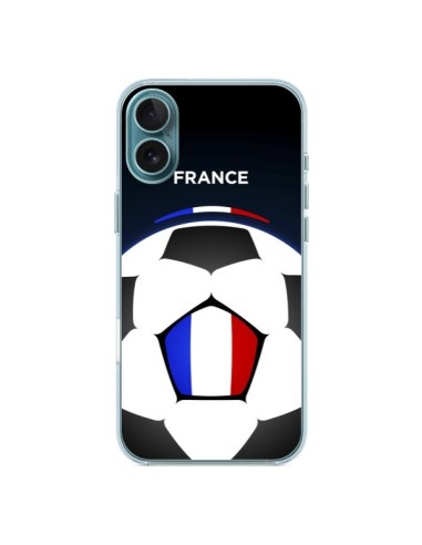 Coque iPhone 16 Plus France Ballon Football - Madotta